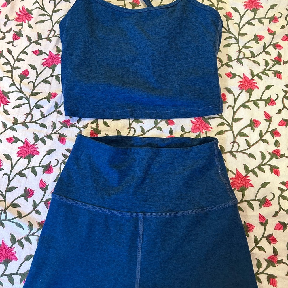Spacedye Slim Racerback Cropped Tank